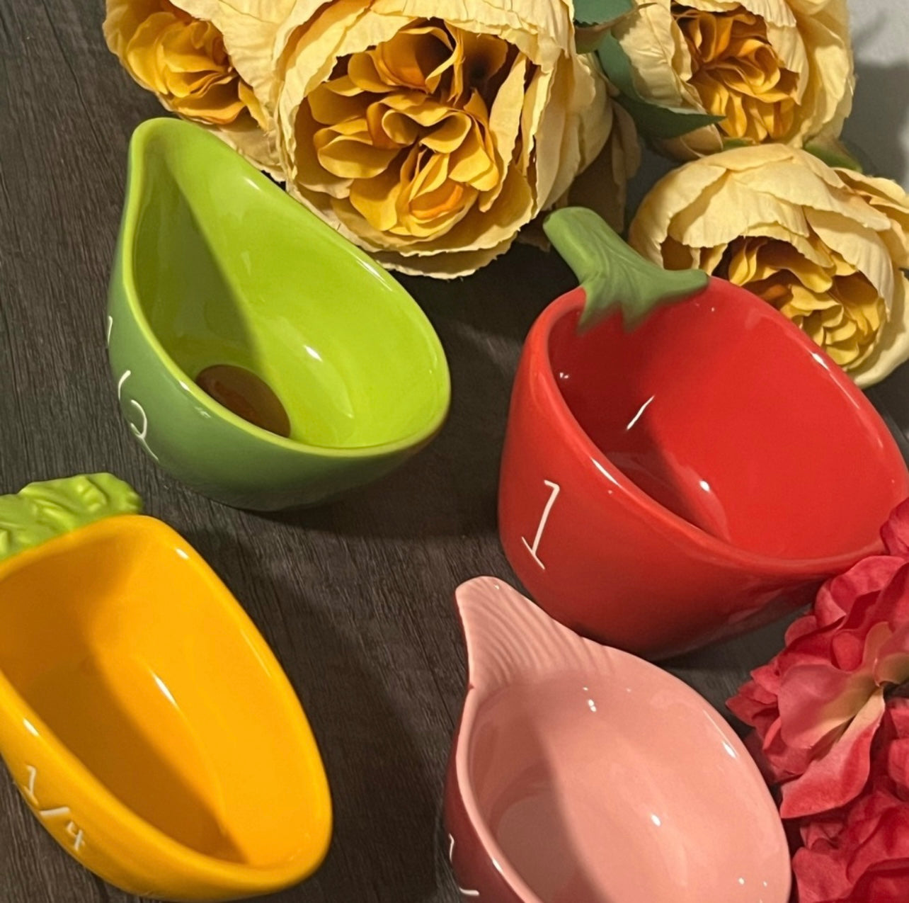{colorful measuring cups } — Rae Dunn {Collection/St