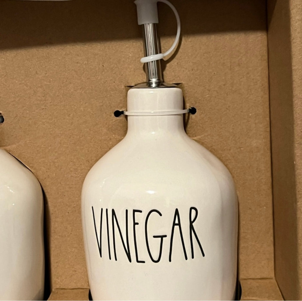 Rae Dunn Oil & Vinegar Cruet Set — Artisan Collection