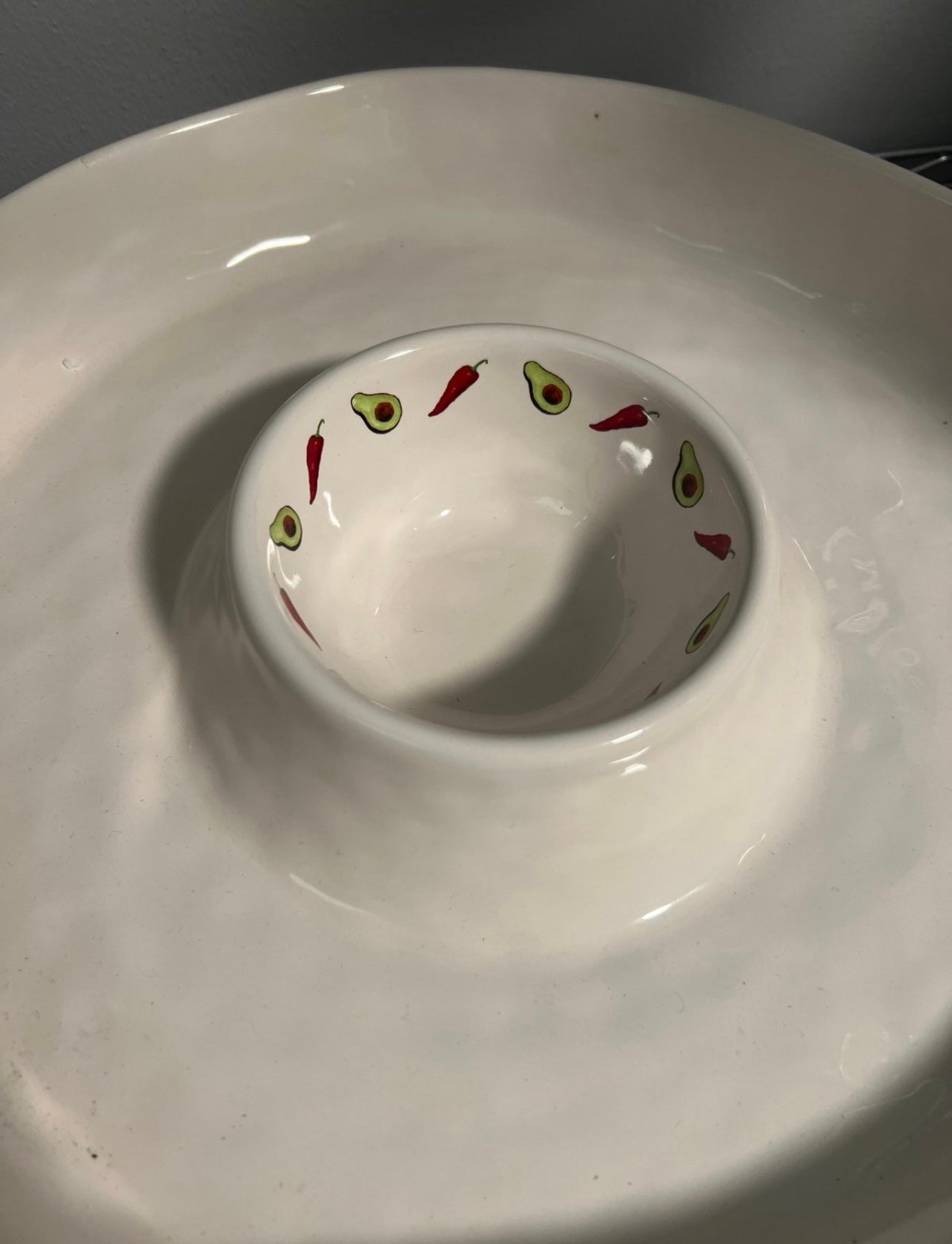 Rae Dunn Artisan Collection Serving Dish - Lime, Cilantro, Tomato - Collector's Piece